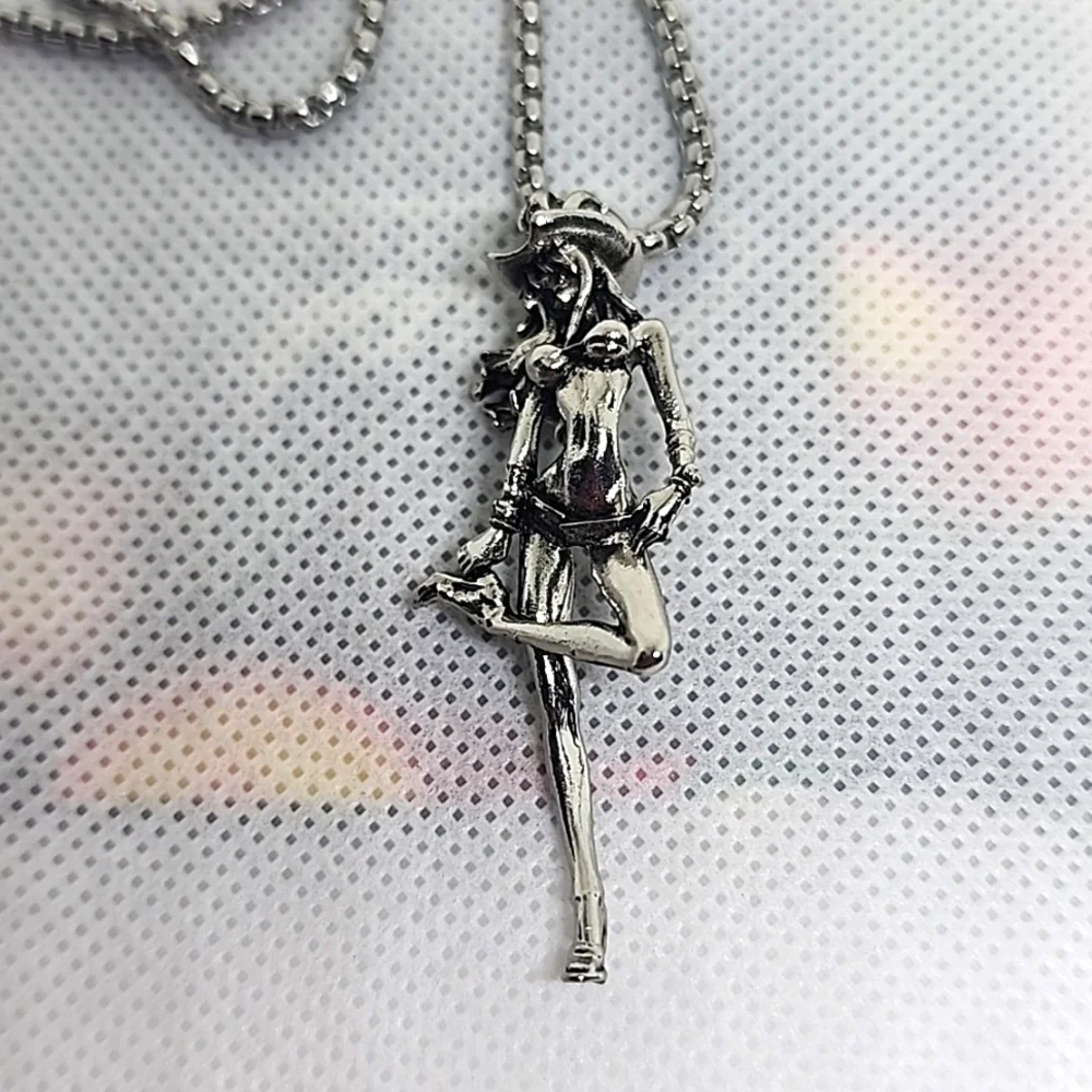 Anime Sexy 🌟 Cowgirl 🐎 Necklace